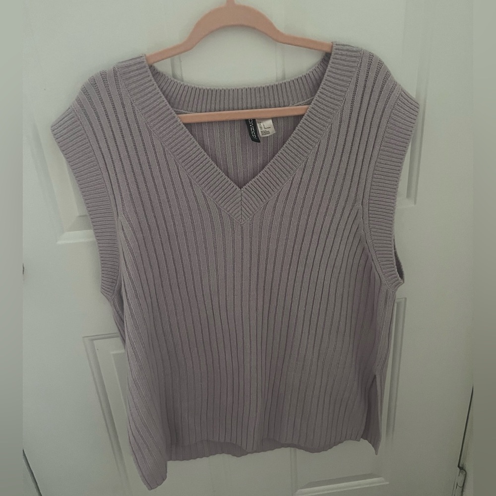 Purple Sweater Vest